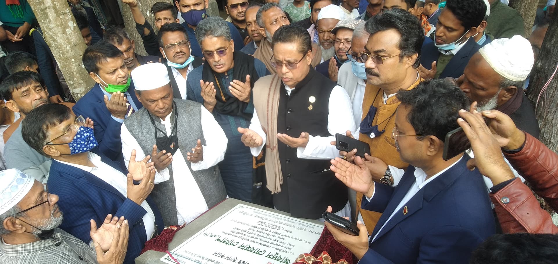 কালকিনিতে বিদ্যালয়ের নতুন ভবনের ভিক্তি প্রস্তর স্থাপন