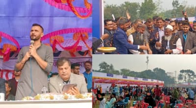 নির্বাচনের পরে আপনারা যা চাইবেন, আমি দেওয়ার চেষ্টা করব : মাশরাফি