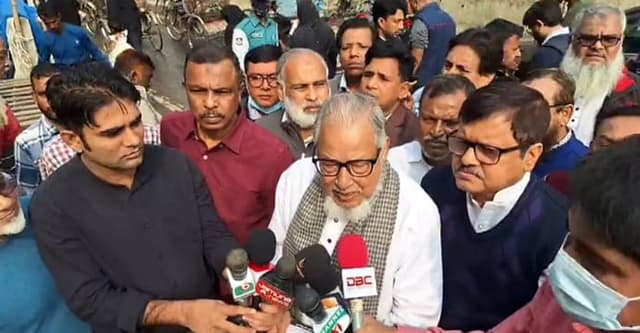 নির্বাচন করলেও ক্ষমতায় টিকতে পারবে না: নজরুল ইসলাম খান