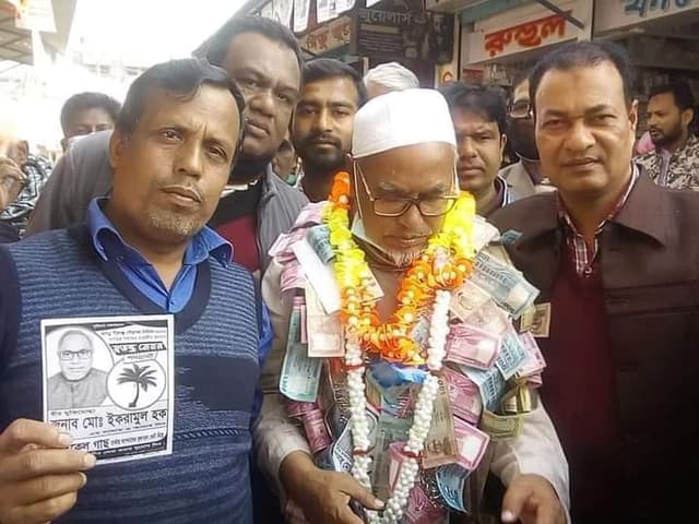 ঠাকুরগাওয়ের পীরগঞ্জে পৌর নির্বাচনে স্বতন্ত্র প্রার্থীর জয়