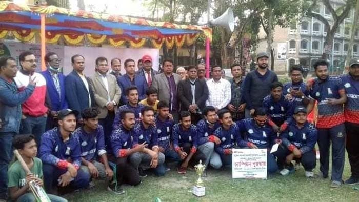 গোয়ালন্দে মুজিব শতবর্ষ ক্রিকেট টুর্নামেন্টের ফাইনাল খেলা অনুষ্ঠিত