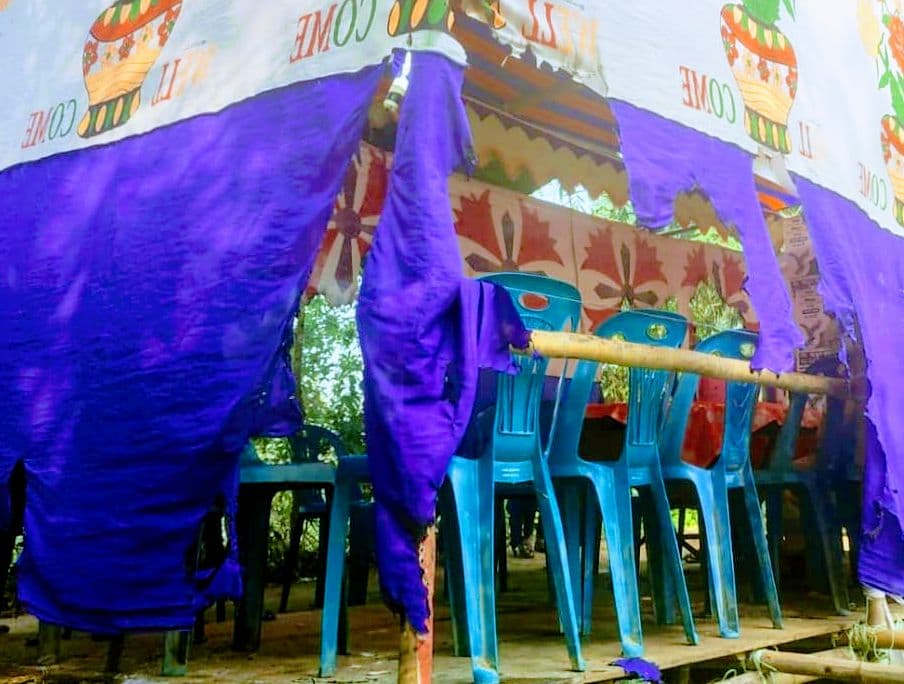 স্বতন্ত্র প্রার্থীর নির্বাচনী অফিসে আগুন দিল দুর্বৃত্তরা