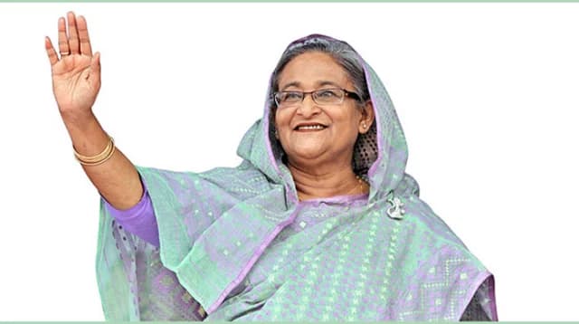 ৬ জেলার নির্বাচনী জনসভায় বিকেলে অংশ নেবেন শেখ হাসিনা