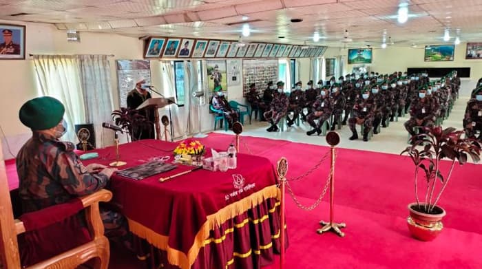 পলাশপুর ৪০বিজিবি অধিনায়কের মাসিক দরবার অনুষ্ঠিত