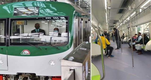 প্রথম দিন মেট্রোরেলে ৩ হাজার ৮৫৭ যাত্রী