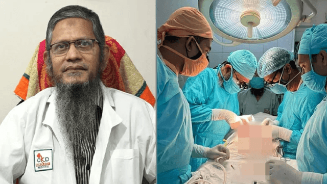 প্রথম বাংলাদেশি হিসেবে ১৫০০ কিডনি প্রতিস্থাপনের রেকর্ড