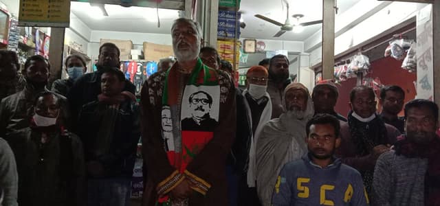 লালপুরে ওয়ালিয়ায় গণতন্ত্রের বিজয় দিবস পালিত