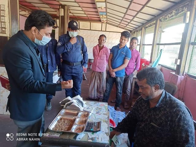 উখিয়ায় বাজার তদারকি অভিযান: ৩৬ হাজার টাকা জরিমানা