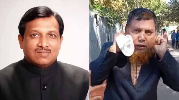 হুইপ সামশুলের গাড়ি বহরে জুতা নিক্ষেপ!