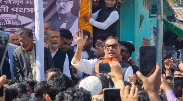 বিএনপি নির্বাচন বন্ধ করতে লাশ ফেলার রাজনীতি করতে চায়: কাদের