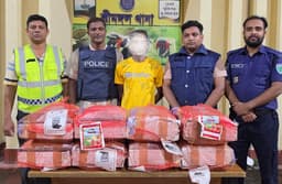 শ্রীমঙ্গলে ৩২ হাজার ভারতীয় সিগারেটসহ চোরাকারবারি গ্রেপ্তার