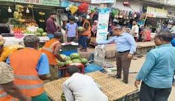 শ্রীমঙ্গল পৌরসভার উদ্যোগে ফুটপাত উচ্ছেদ অভিযান