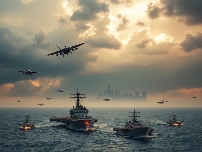 যুক্তরাষ্ট্র ইরান বিরুদ্ধে সম্ভাব্য টানা সামরিক অভিযান প্রস্তুতি নিচ্ছে