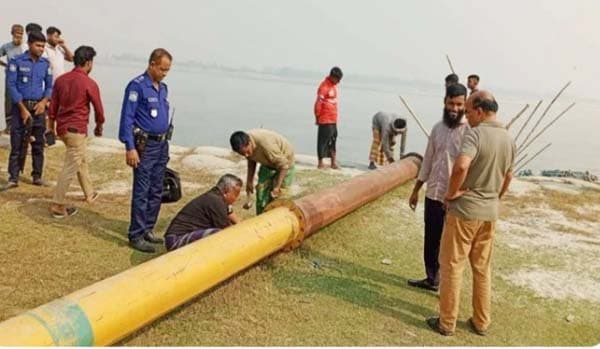 যমুনায় অবৈধভাবে বালু উত্তোলন— ২ ব্যবসায়ীকে জরিমানা