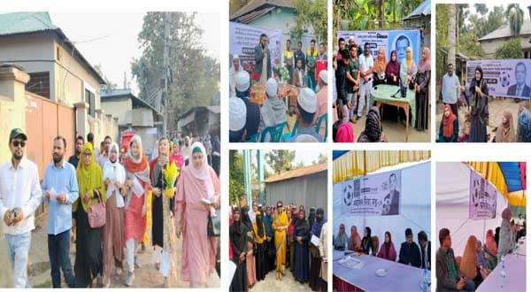 ভোটের মাঠে প্রার্থীদের প্রচারণায় ব্যস্ত পরিবারের সদস্যরাও