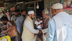 রাজবাড়ীতে দাঁড়িপাল্লায় ভোট চেয়ে এড. নূরুল ইসলামের গণসংযোগ