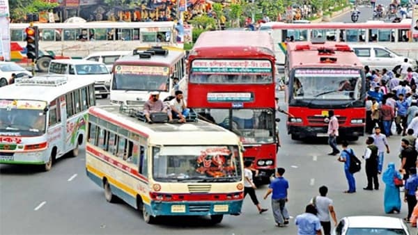 লকডাউনের মধ্যেও যান চলবে: পরিবহন শ্রমিক ফেডারেশনের ঘোষণা