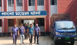 র্যাব পরিচয়ে কাভার্ডভ্যান ডাকাতি, দুই আসামি গ্রেফতার