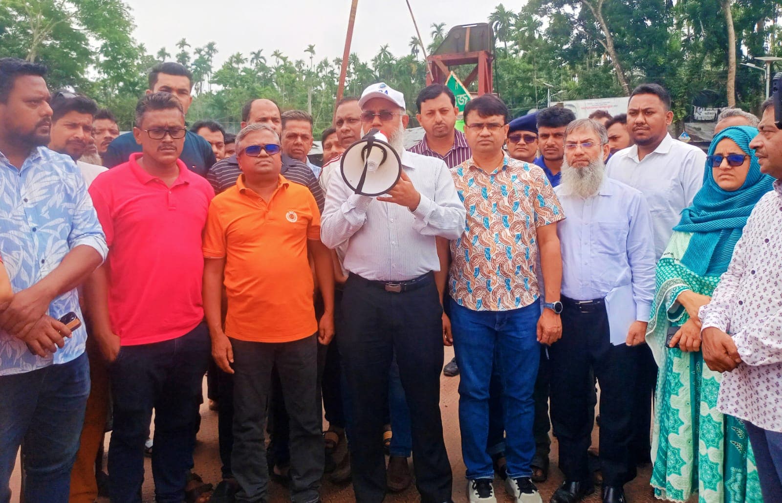 আমরাজুড়ি সেতু নির্মাণে অগ্রগতি, সম্ভাব্য স্থান পরিদর্শনে সেতু বিভাগের উচ্চপর্যায়ের প্রতিনিধি দল