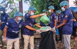 পর্যটনে তারুণ্যের উৎসব উপলক্ষে শ্রীমঙ্গলে পরিচ্ছন্নতা ক্যাম্পেইন