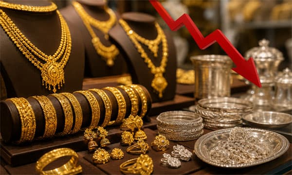 ভরিতে ৫ হাজার ৪৮২ টাকা কমলো স্বর্ণের দাম