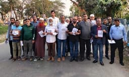 তারেক রহমানের আগমন উপলক্ষে বরিশালে স্বাগত মিছিল