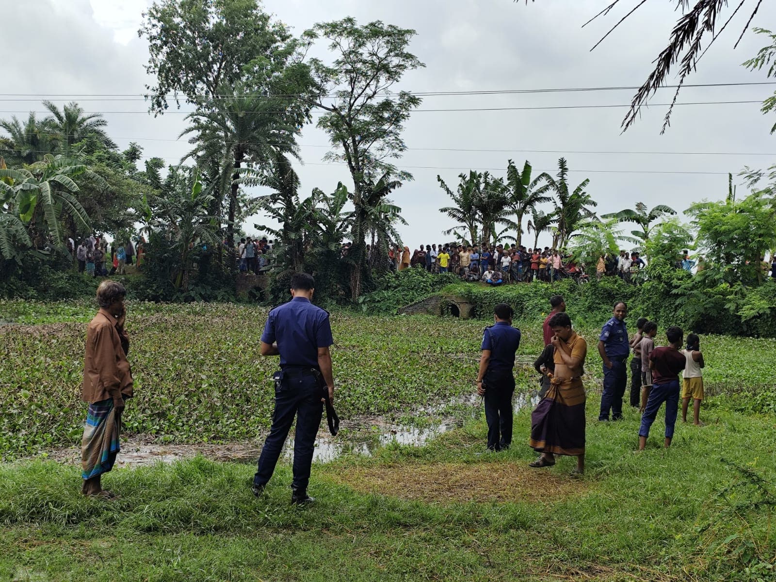 রাজবাড়ীর পুকুরে অর্ধগলিত মরদেহ, এলাকাজুড়ে চাঞ্চল্য
