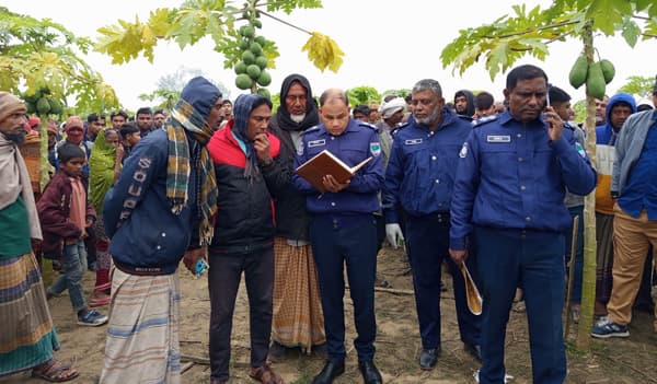 গাংনীতে মাঠ থেকে যুবকের মরদেহ উদ্ধার