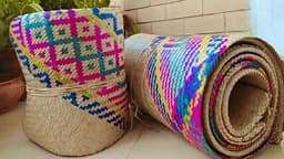 পৃষ্টপোষকতার অভাবে মৌলভীবাজারে বিলুপ্তির পথে ঐতিহ্যবাহী শীতল পাটি শিল্প