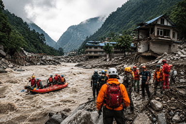 ভারতের চাপে,বিদেশি উদ্ধারকারী দলকে অনুমতি দিল নেপাল