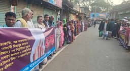 নোয়াখালীতে গণপিটুনির ঘটনায় বিএনপি নেতাকর্মীদের হয়রানির অভিযোগ, মানববন্ধন