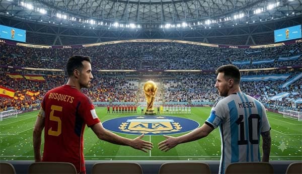 বিশ্বকাপ ফাইনালে মেসি ইয়ামাল মহারণে অপেক্ষায় ফুটবল বিশ্ব