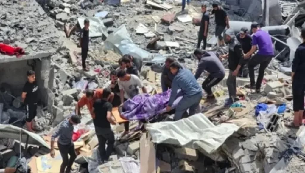 গাজায় ইসরায়েলি হামলায় আরও ৬৪ ফিলিস্তিনি নিহত