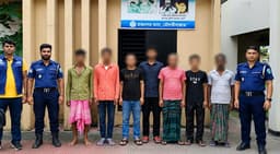 রাজনগরে সাজাপ্রাপ্ত দুই আসামিসহ বিভিন্ন মামলায় গ্রেফতার-৭