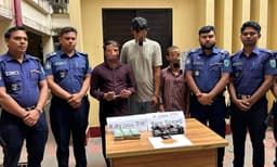 মৌলভীবাজারে আট হাজার ইয়াবাসহ তিন মাদক কারবারি গ্রেপ্তার