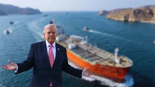 ইরানের তেল রপ্তানি ঠেকাতে নৌ-অবরোধে যুক্তরাষ্ট্র, ট্রাম্পের কড়া বার্তা