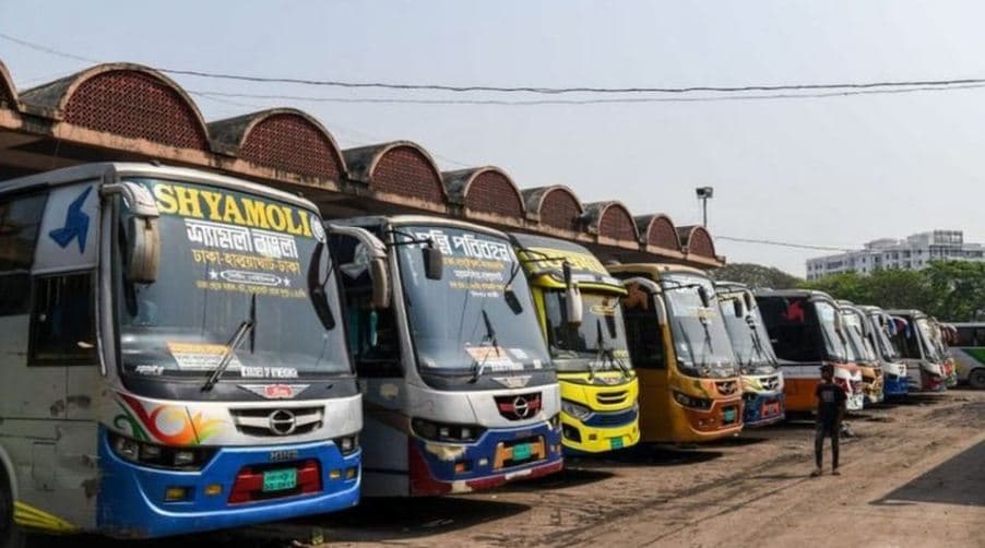 রবিবার থেকে ঢাকামুখী ময়মনসিংহ বিভাগের গণপরিবহন বন্ধ ঘোষণা