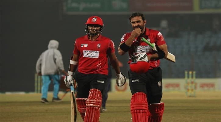 রংপুরকে ৬৭ রানে হারিয়েছে সাকিবের বরিশাল