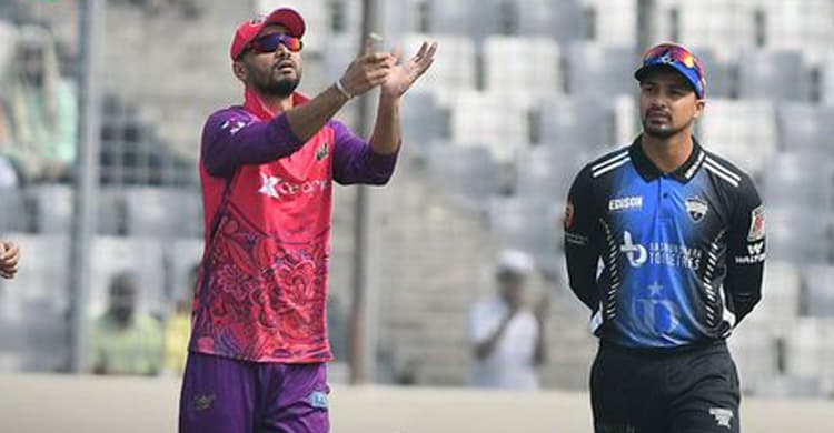 টস জিতে সিলেটকে ব্যাটিংয়ে পাঠালো রংপুর