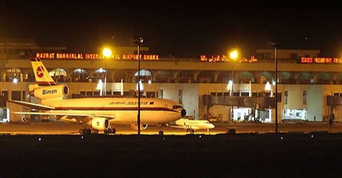 শাহজালালে রাতে ৫ ঘণ্টা করে বন্ধ থাকবে বিমান চলাচল