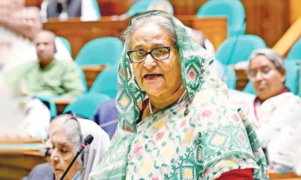 দেশের অবস্থা অতোটা খারাপ নয়, ডলার সংকট কমেছে : সংসদে প্রধানমন্ত্রী