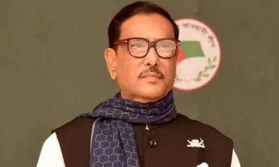 ডিসেম্বরেই জাতীয় নির্বাচন: ওবায়দুল কাদের