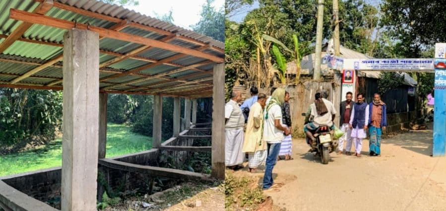 প্রভাব খাটিয়ে খালের উপর বাড়ি- মার্কেট ও সড়ক নির্মাণ আওয়ামীলীগ নেতার