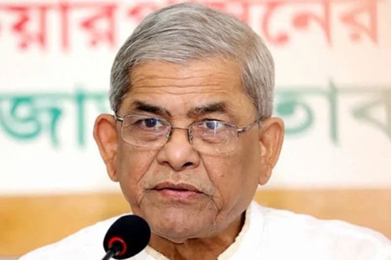 ঢাকা-চট্টগ্রামে বিস্ফোরণ সরকারের ব্যর্থতা : মির্জা ফখরুল