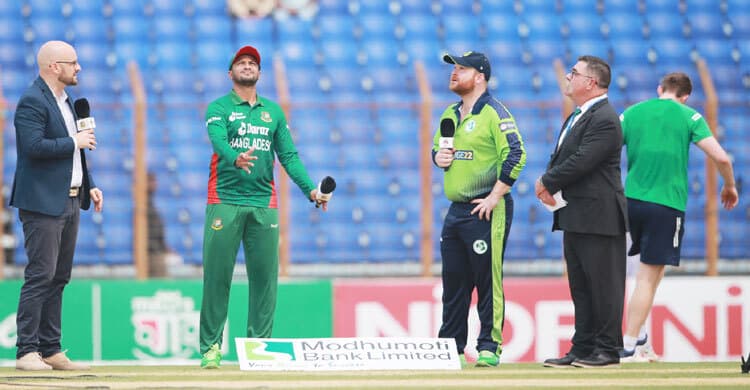 আইরিশদের বিপক্ষে টস হেরে ব্যাটিংয়ে টাইগাররা