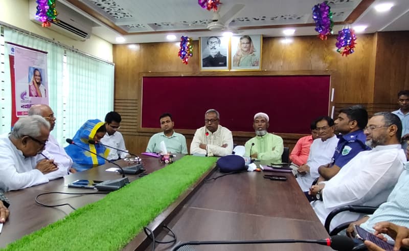 রবি ঠাকুরের জন্মবার্ষিকী পালন উপলক্ষে আত্রাইয়ে প্রস্তুতি সভা