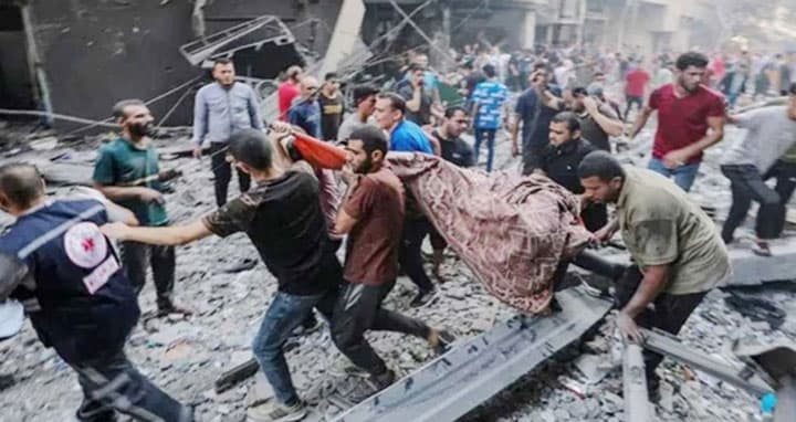 গাজায় ইসরায়েলি হামলায় আরও ৬২ ফিলিস্তিনি নিহত