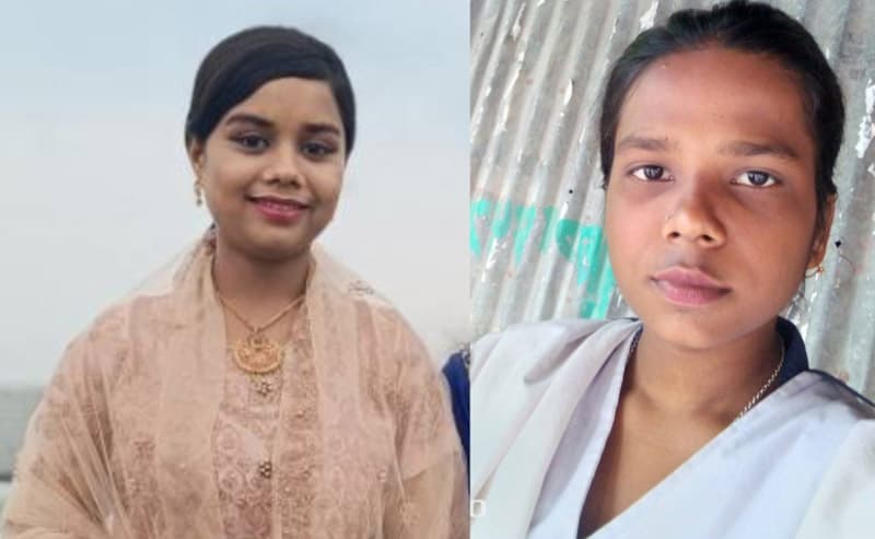 রাজাপুরে নিখোঁজের আটদিন পরে দুই স্কুলছাত্রীকে ফিরে পেল পরিবার