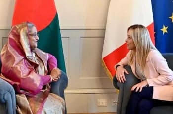 বাংলাদেশের কর্মীরা খুব ভালো কাজ করছেন : ইতালির প্রধানমন্ত্রী