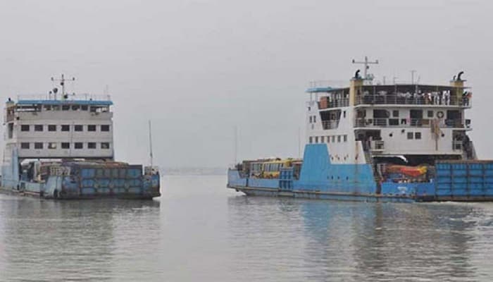 শিমুলিয়া-বাংলাবাজার রুটে ফেরি চলাচল শুরু